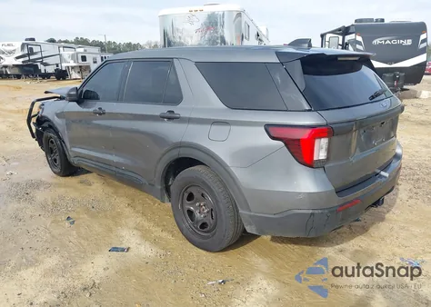 2025 Ford Police Interceptor из США, поврежденный, VIN 1FM5K8AC1SGA85279